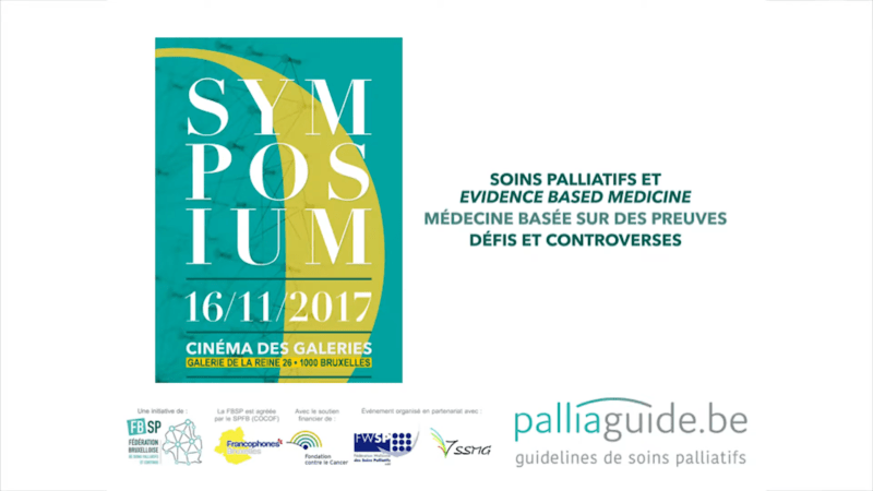 Symposium "Soins Palliatifs et EBM" - Extraits